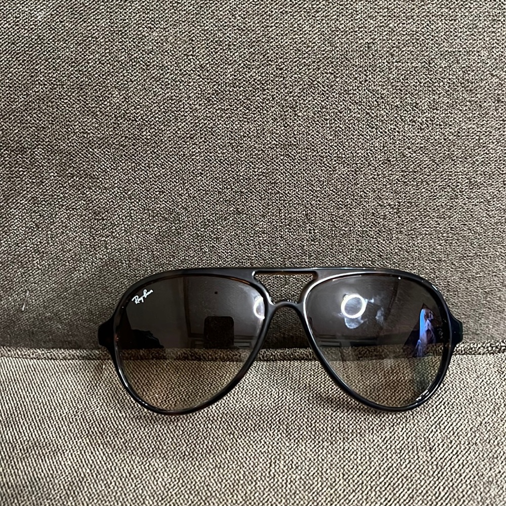 Rayban aviator plastic frame tortoise